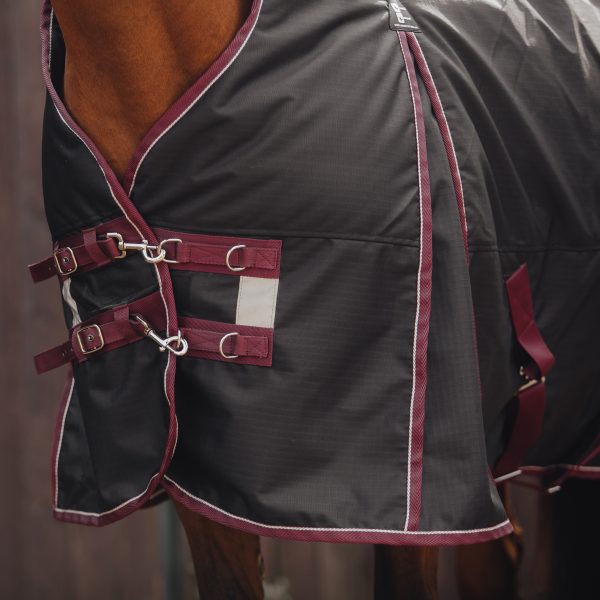 Попона прогулочная MIU Equestrian Avalanche, 300 гр чёрный — изображение 3