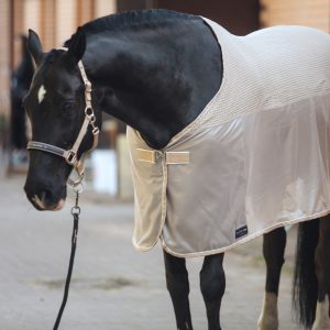 Попона сушильная MIU Equestrian Waffle Combo бежевый