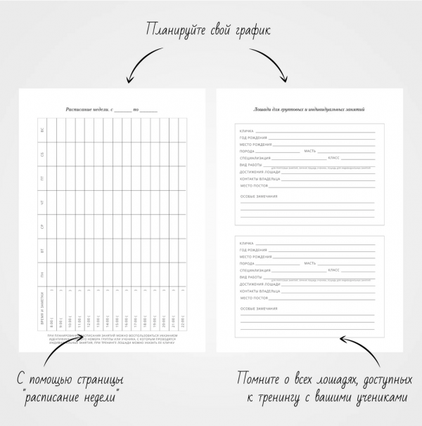 Ежедневник на пружине «HORSEPLANNER TRAINER PLANNER» — изображение 2