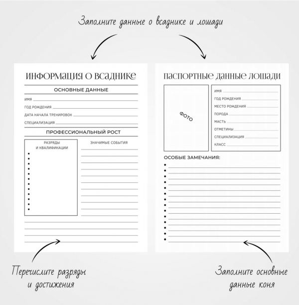 Ежедневник в мягкой обложке «HORSEPLANNER SOFTCOVER» — изображение 7