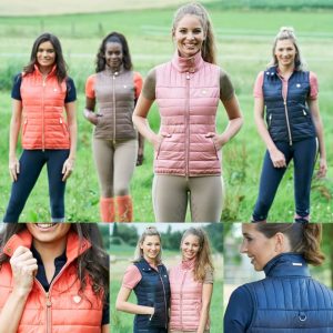 Жилетка детская Covalliero Quilted, кофе