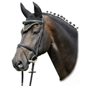 Ушки вязаные HKM Bonnet, коричневые