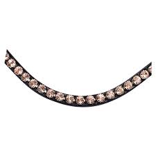 Оголовье трензельное X-Line Bridle Rosé коричневое