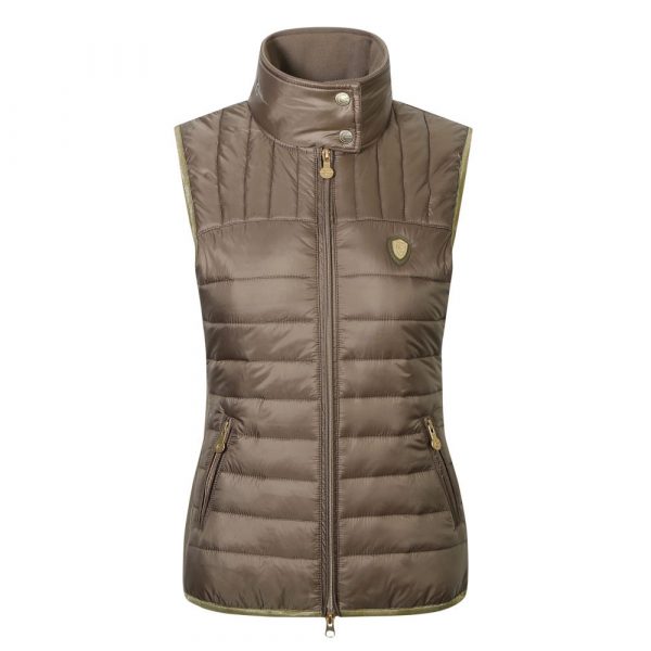 Жилетка женская Covalliero Quilted оливковая