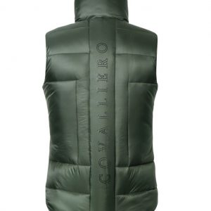 Жилетка женская Covalliero Quilted оливковая