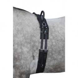 Гурта c двумя ручками HKM Canvas, чёрная
