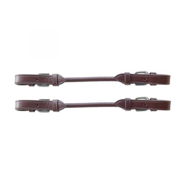 Ремни пелямные Tattini кожаные, пара, чёрные