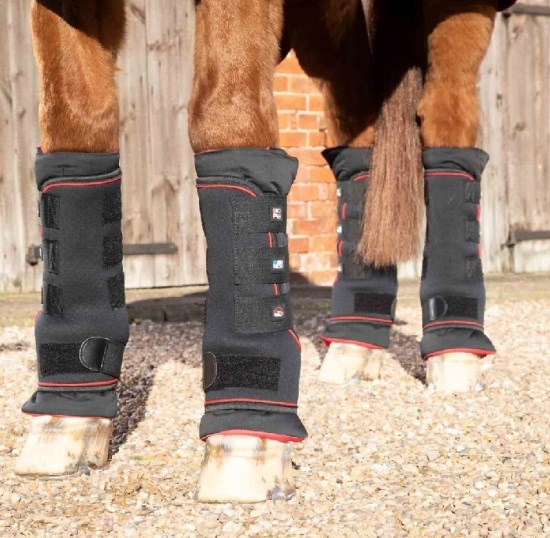 Ногавки Premier Equine с инфракрасной подкладкой Nano-tec (Англия), стан, чёрные