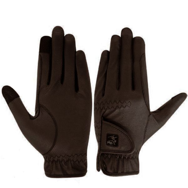 Перчатки "EQUIMAN Everyday Riding Gloves" для верховой езды, коричневые